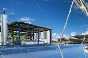 Vapor solar para industria química Caceres